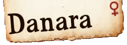 Danara Namensschild